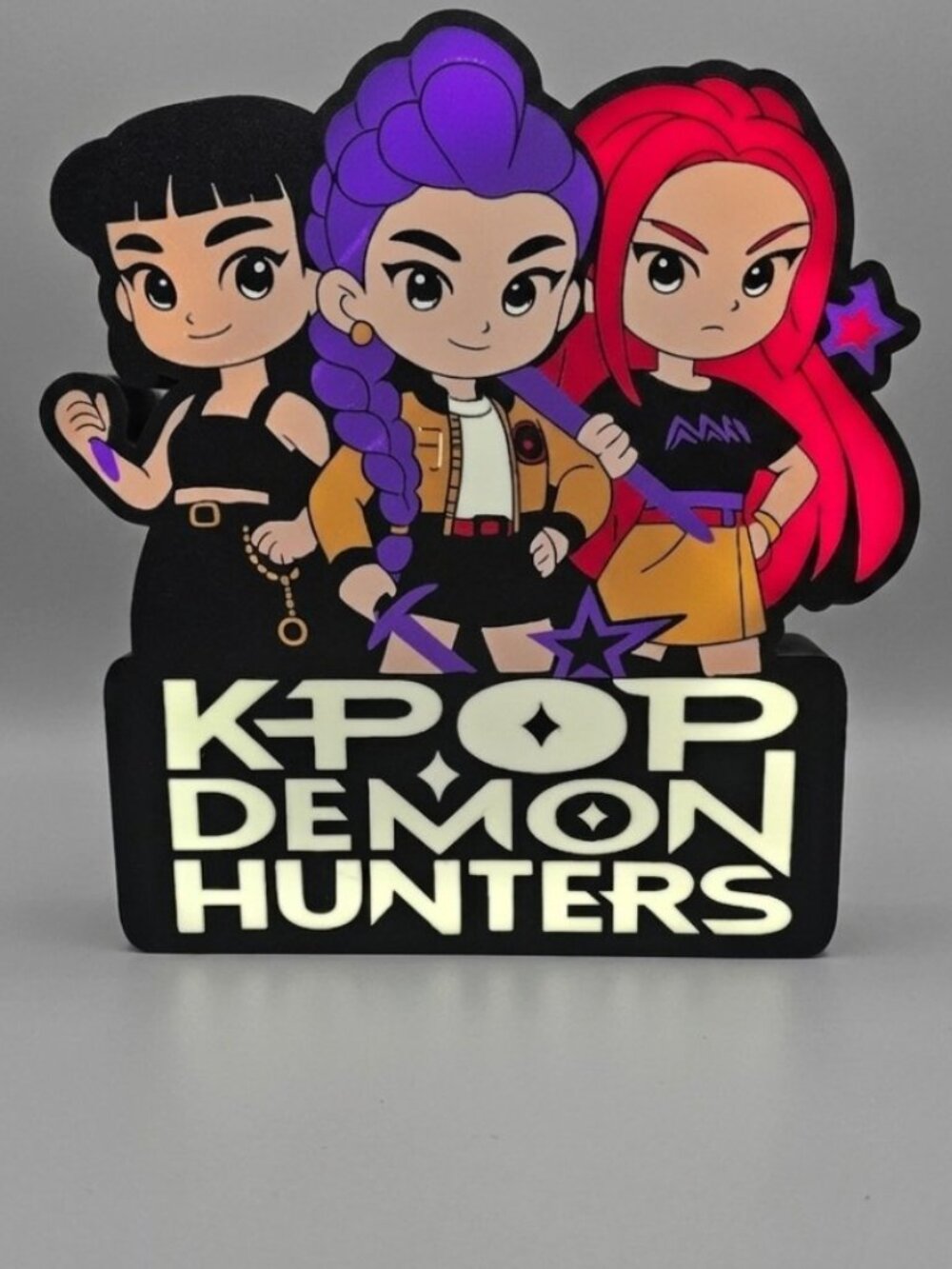 ​✨ K-Pop Demon Hunters LED Light Box ✨ - Picture 2 of 2